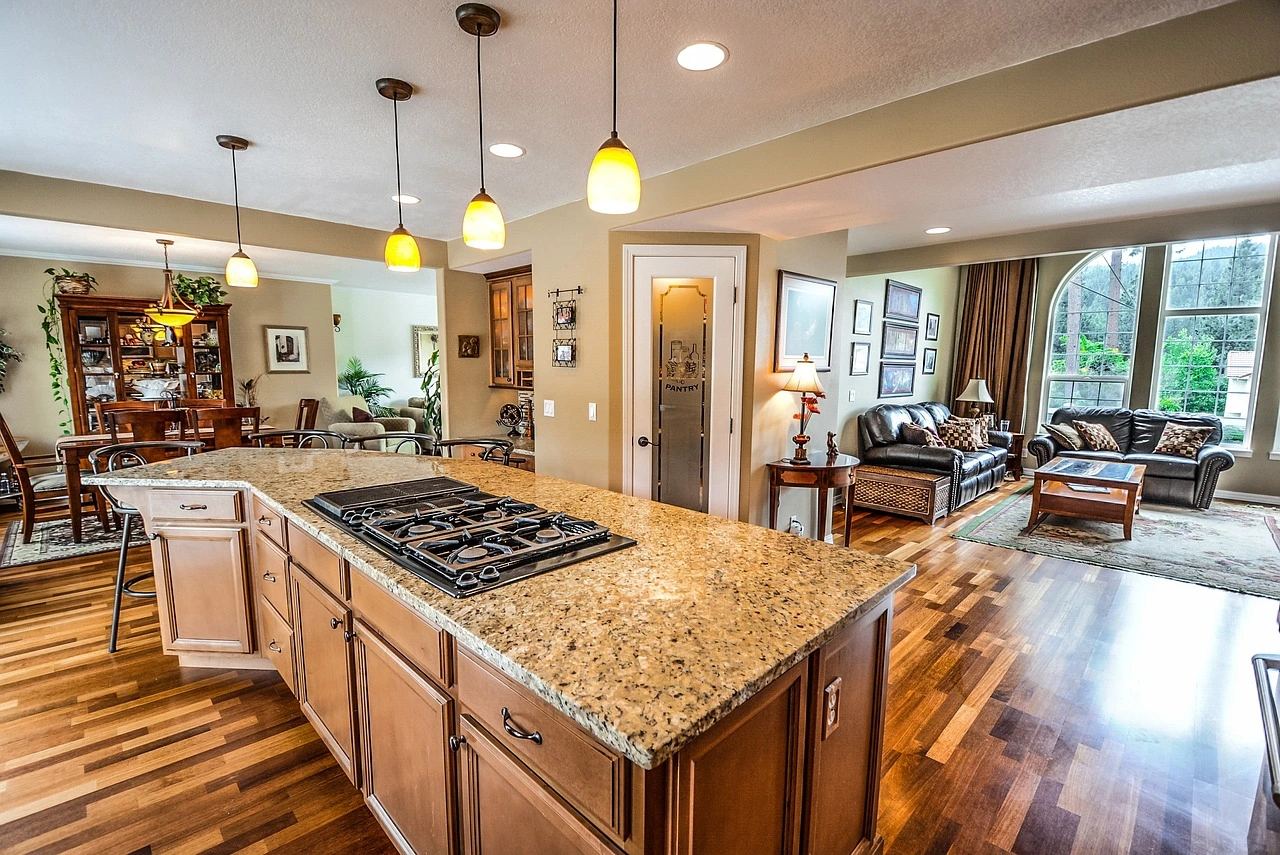 Background Image of a Luxury-Style Living Room from one of Sarah Mitchell's sold properties.